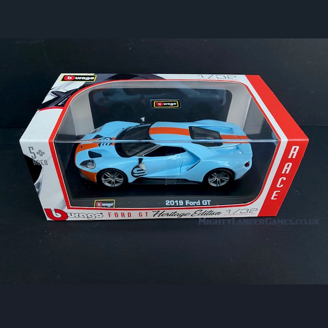 Ford GT Race Heritage Edition 1/32 Die-Cast Car - Bburago