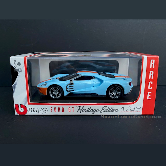 Ford GT Race Heritage Edition 1/32 Die-Cast Car - Bburago