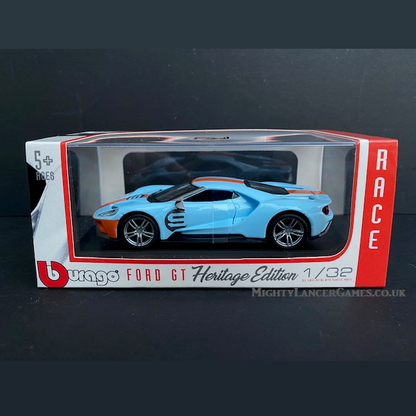 Ford GT Race Heritage Edition 1/32 Die-Cast Car - Bburago