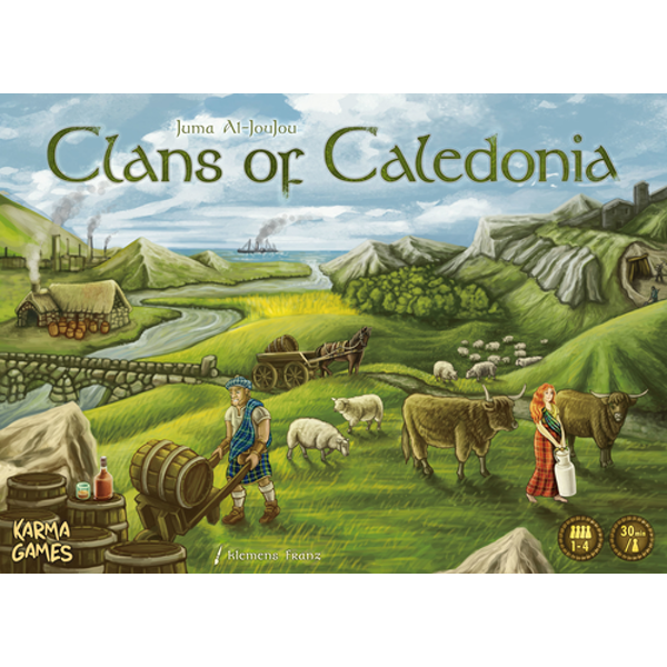 Clans of Caledonia - Juma Al-JouJou :www.mightylancergames.co.uk
