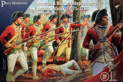 American War of Independence British Infantry 1775-1783 - AW200- Perry Miniatures