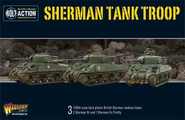 Sherman Tank Troop (Bolt Action)