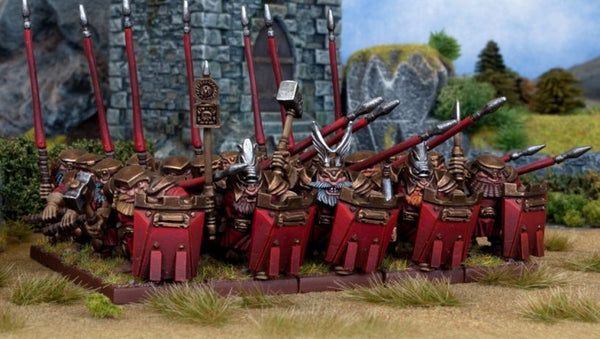 Bulwarkers Regiment - Dwarves (Kings of War)