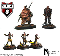 Cannibal Starter Set - S.L.A  Cannibal Sector 1 :www.mightylancergames.co.uk