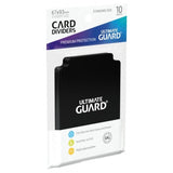 ULTIMATE GUARD CARD DIVIDERS STANDARD SIZE BLACK (10)