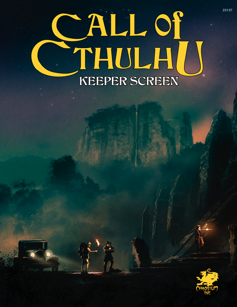 Call Of Cthulhu 7th Edition Keepers Screen Pack