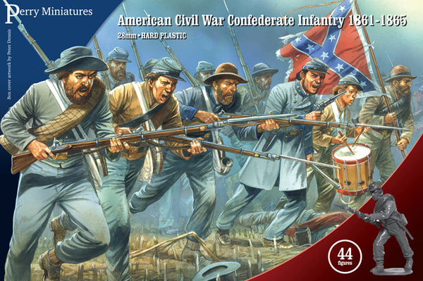 American Civil War Confederate Infantry 1861-65 - ACW80 (Perry Miniatures)