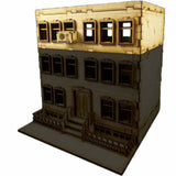 Apartment Building A Extension - Mdf Kit (TT Combat) :www.mightylancergames.co.uk