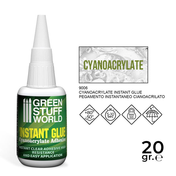 Instant Glue - Cyanocrylate Adhesive 20gr (9006) - Green Stuff World