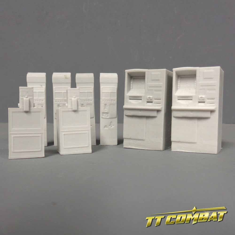 Sidewalk Accessories - TT Combat Resin Blister Pack :www.mightylancergames.co.uk 
