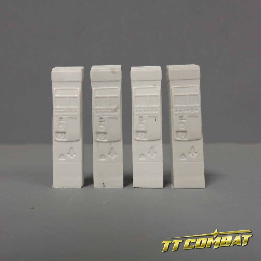 Sidewalk Accessories - TT Combat Resin Blister Pack :www.mightylancergames.co.uk