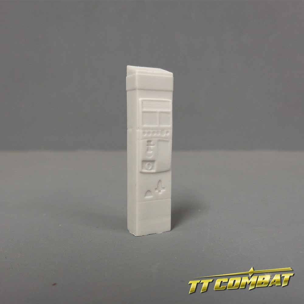 Sidewalk Accessories - TT Combat Resin Blister Pack :www.mightylancergames.co.uk