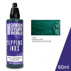 Turquoise Ghost Dipping Ink 60Ml Green Stuff World Shade