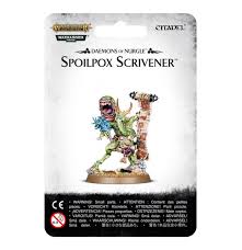 Spoilpox Scrivener - Daemons of Nurgle (Age of Sigmar) :www.mightylancergames.co.uk
