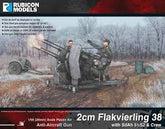 2cm Flakvierling 38 with SdAh 51...