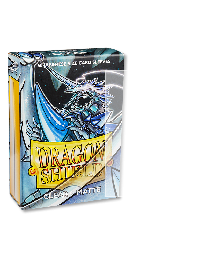 Dragon Shield Clear Matte Japanese Size Sleeves x60