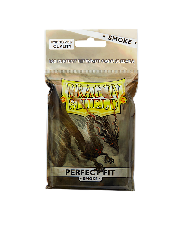 Dragon Shield Smoke - 100 Perfect Fit Sleeves