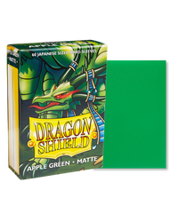 Dragon Shield Apple Green Matte Japanese Size Sleeves x60