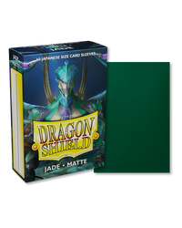 Dragon Shield Jade Matte Japanese Size Sleeves x60