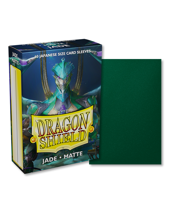 Dragon Shield Jade Matte Japanese Size Sleeves x60
