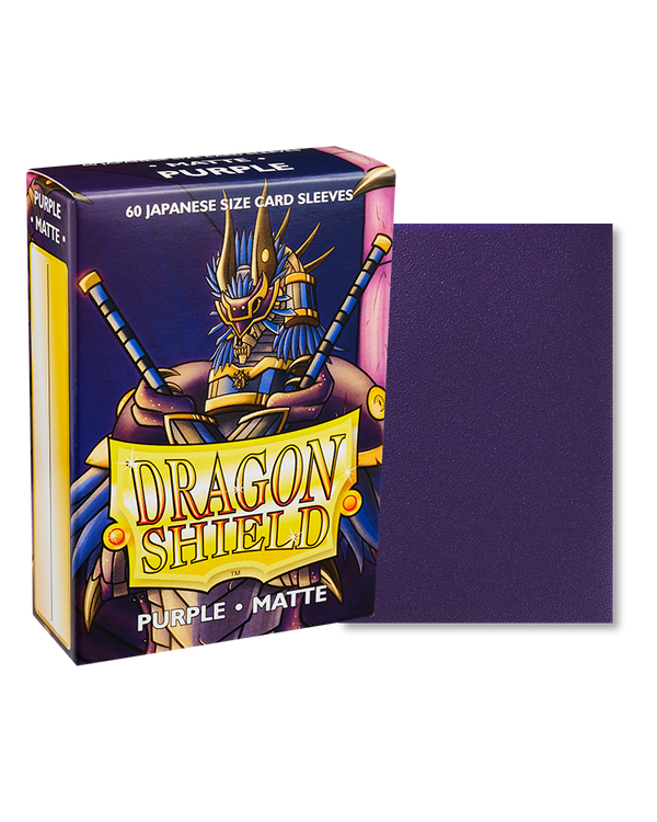 Dragon Shield Purple Matte Japanese Size Sleeves x60