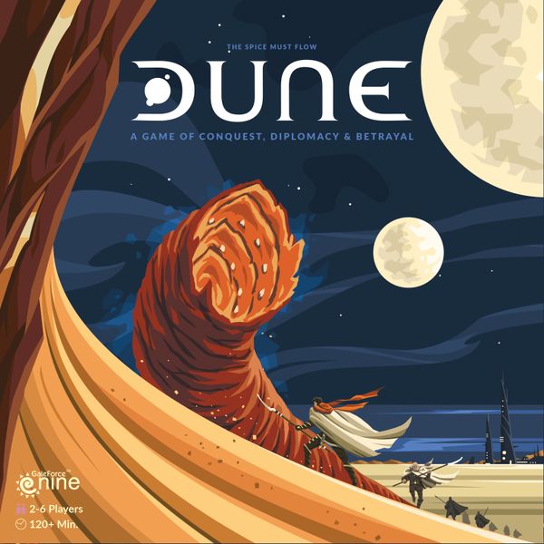 Dune - The Board Game: www.mightylancergames.co.uk 