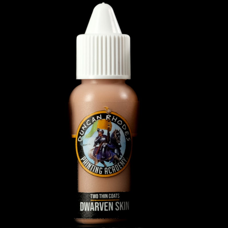 Dwarven Skin Duncan Rhodes Painting Academy Two Thin Coats paint
