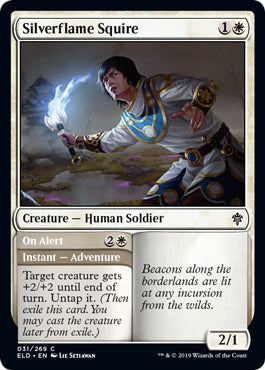 Silverflame Squire // On Alert
