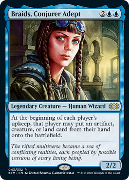 Braids, Conjurer Adept - 43/332 -Double Masters