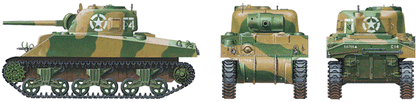 US M4 SHERMAN EARLY PRODUCTION - Tamiya (1/48) 32505