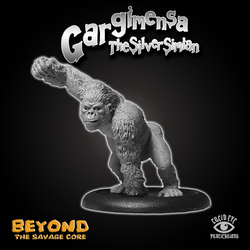 Gargimensa The Silver Simian - Beyond the Savage Core