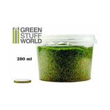 Flock Nylon Realistic Green - 3mm- 280ml - Green Stuff World -9069