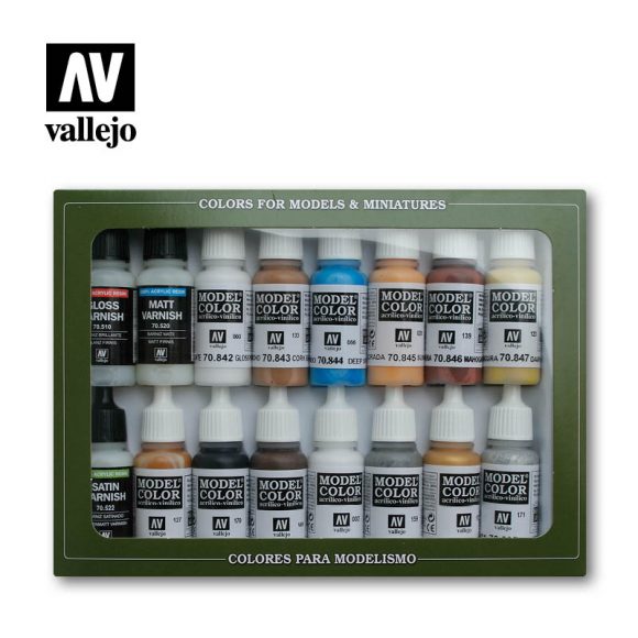 AV Vallejo Model Color Set - Folkstone Special (x16): www.mightylancergames.co.uk