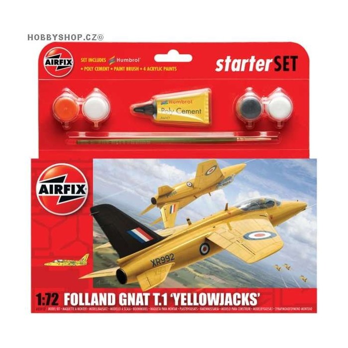 Airfix 1/72 - Folland Gnat T.1 'Yellowjacks'