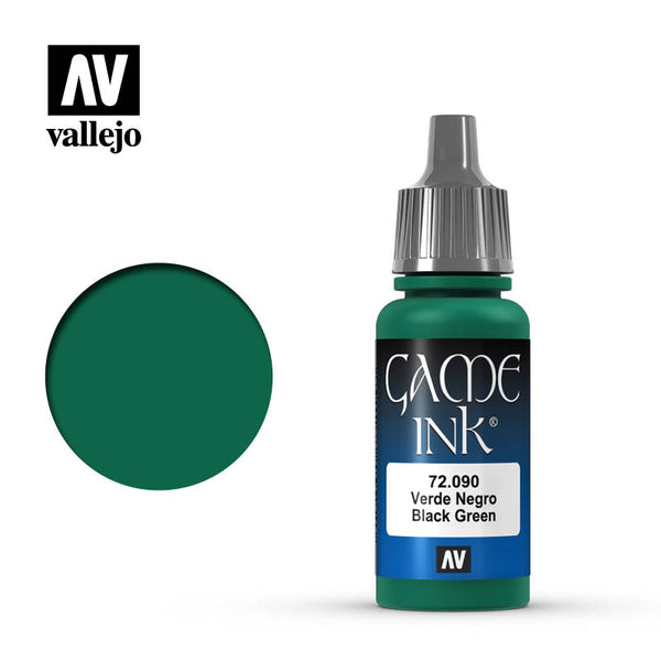 Black Green Ink - 17Ml Game Colour