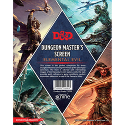 Elemental Evil - DM Screen (Dungeons & Dragons 5th Edition)