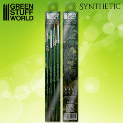 GREEN SERIES Synthetic Brush Set (4) - Green Stuff World