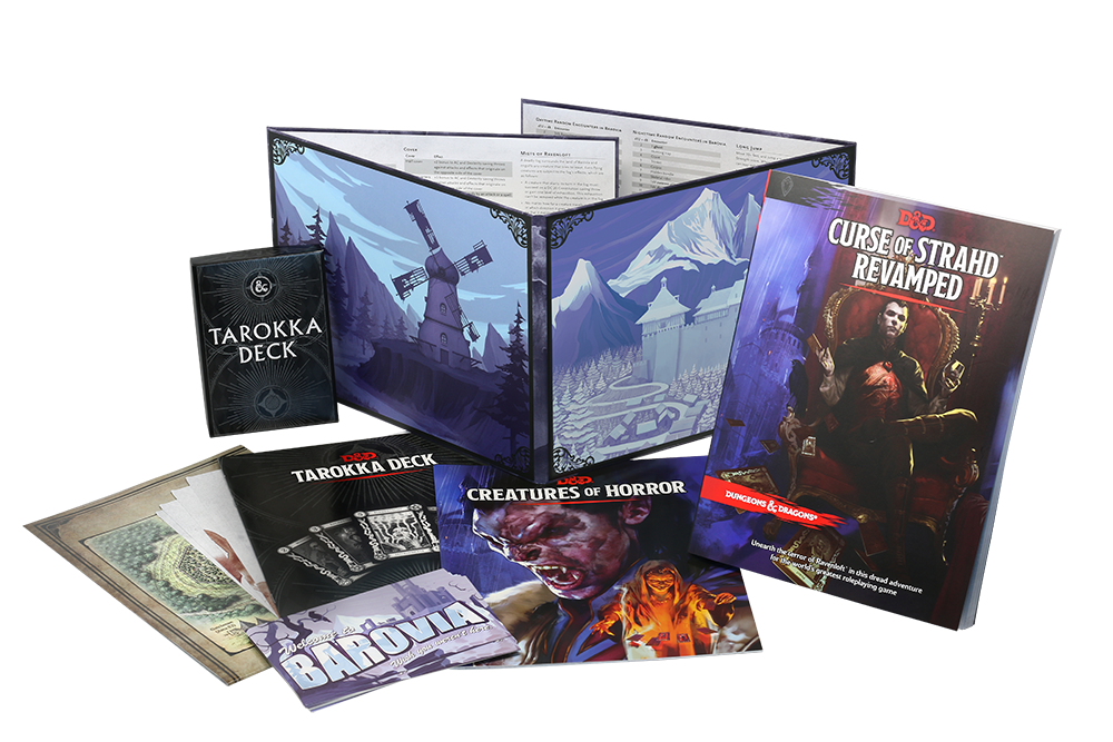 CURSE OF STRAHD REVAMPED - D&D Boxed Adventure for levels 1-10