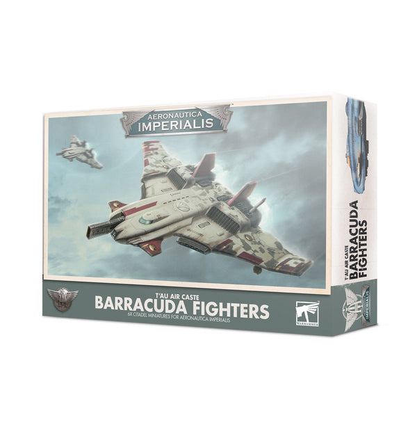 T'au Air Caste Barracuda Fighters - Aeronautica Imperialis