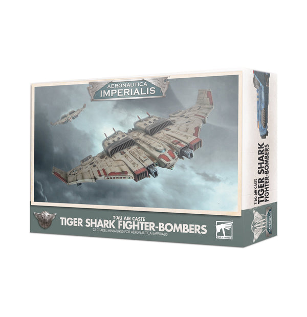 T'au Air Caste Tiger Shark Fighter-Bombers - Aeronautica Imperialis