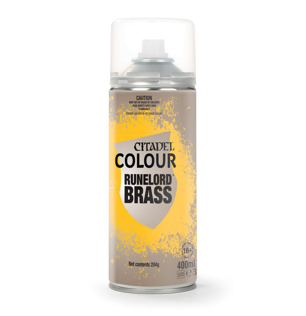 Runelord Brass Spray Primer (Contrast) - Citadel Colour