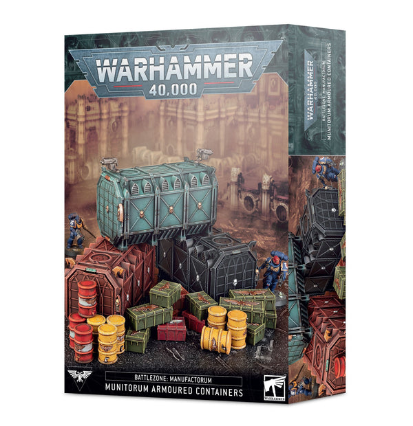 Battlezone Manufactorum – Munitorum Armoured Containers (Warhammer 40,000)