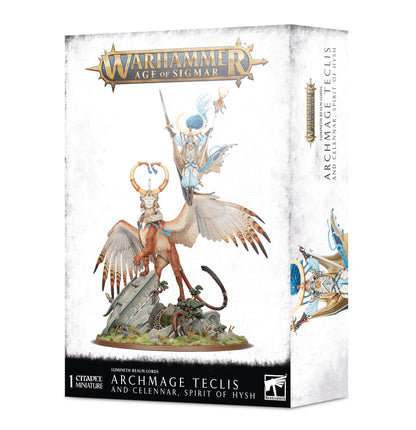 Archmage Teclis and Celennar, Spirit of Hysh: Lumineth Realm-lords (Age of Sigmar)