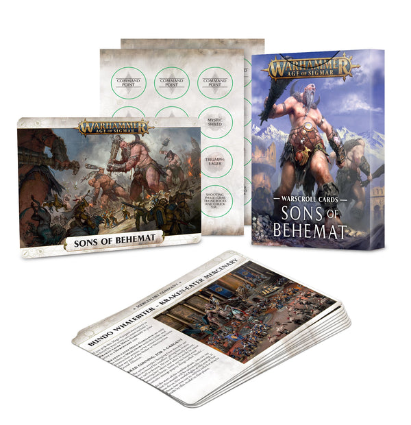 Warscroll Cards: Sons of Behemat (Age of Sigmar)