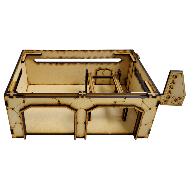 Sci-Fi Mech Garage- Colour Forge -SCI010