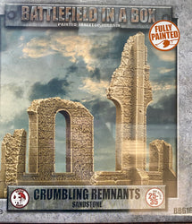 Battlefield in a Box: Crumbling Remnants Sandstone (BB616)