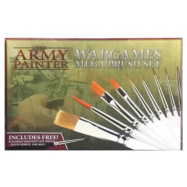 Wargamer Mega Brush Set (The Army Painter) :www.mightylancergames.co.uk