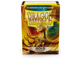 Dragon Shield Classic Gold - 100 Standard Size Card Sleeves: www.mightylancergames.co.uk