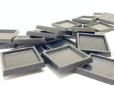 Miniature Bases: 25mm Lipped Square (20 bases per blister) [SLB25]