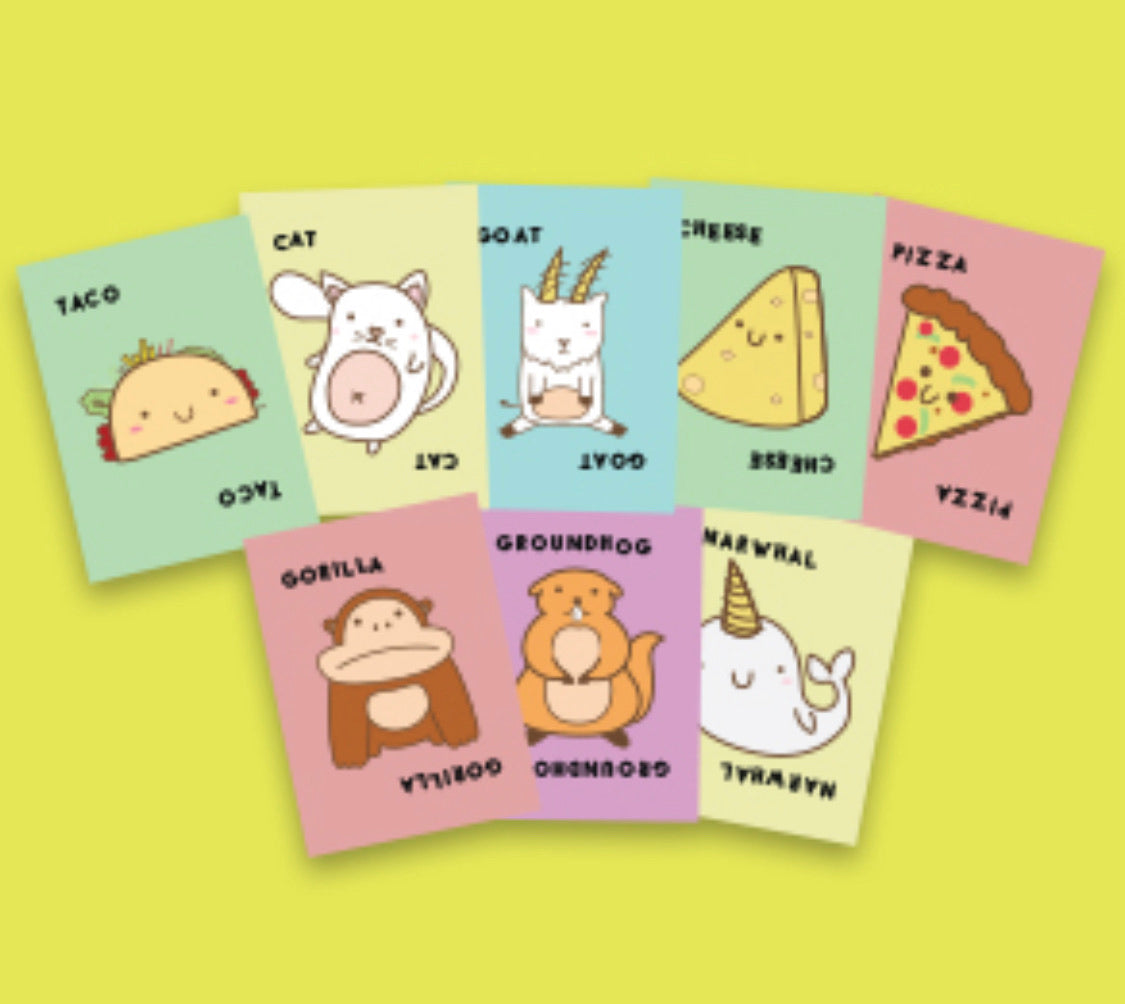 Taco Cat Goat Cheese Pizza - card game
